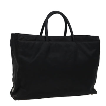 PRADA Tote Bag Nylon Black Auth bs15484