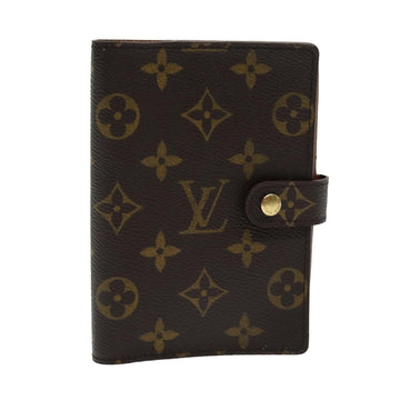 LOUIS VUITTON Monogram Agenda PM Day Planner Cover R20005 LV Auth bs15896