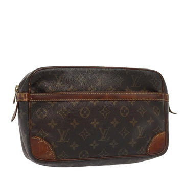 LOUIS VUITTON Monogram Compiegne 28 Clutch Bag M51845 LV Auth bs15901