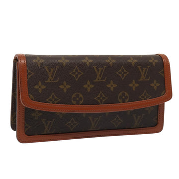 LOUIS VUITTON Monogram Pochette Dam PM Clutch Bag M51812 LV Auth bs15906