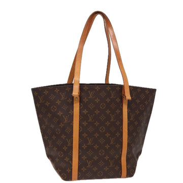 LOUIS VUITTON Monogram Sac Shopping Tote Bag M51108 LV Auth bs15941