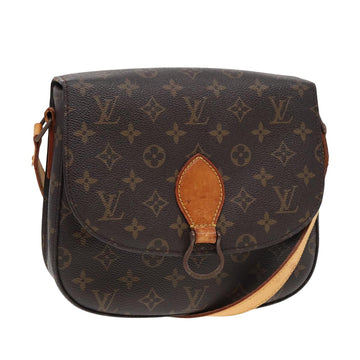 LOUIS VUITTON Monogram Saint Cloud GM Shoulder Bag M51242 LV Auth bs15993