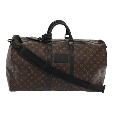 LOUIS VUITTON Monogram Waterproof Keepall Bandouliere55 BostonBag M41411 bs16053