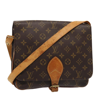 LOUIS VUITTON Monogram Cartouchiere GM Shoulder Bag M51252 LV Auth bs16121