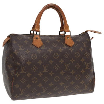 LOUIS VUITTON Monogram Speedy 30 Hand Bag M41526 LV Auth bs16304