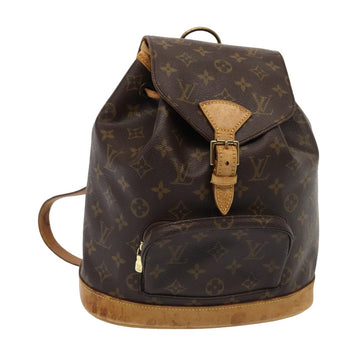 LOUIS VUITTON Monogram Montsouris MM Backpack M51136 LV Auth bs16321