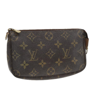 LOUIS VUITTON Monogram Mini Pochette Accessoires Pouch M58009 LV Auth bs16384