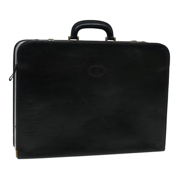 BALLY Trunk Leather No.000 Black Auth bs16480