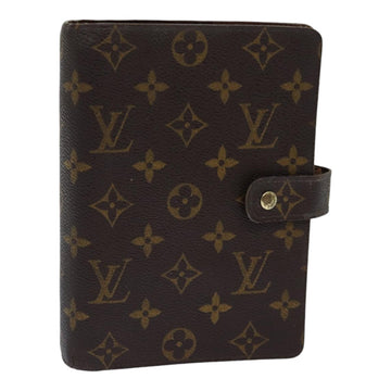 LOUIS VUITTON Monogram Agenda MM Day Planner Cover R20105 LV Auth bs16512