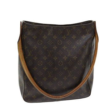 LOUIS VUITTON Monogram Looping GM Shoulder Bag M51145 LV Auth bs16517