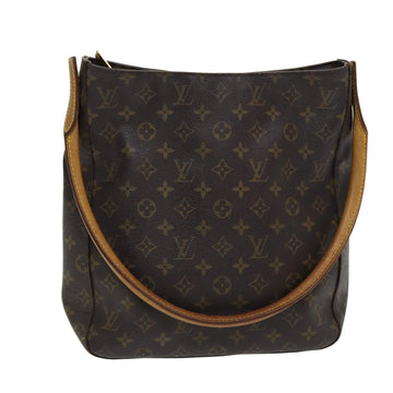 LOUIS VUITTON Monogram Looping GM Shoulder Bag M51145 LV Auth bs16530