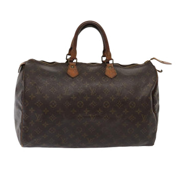 LOUIS VUITTON Monogram Speedy 40 Hand Bag M41522 LV Auth bs16672