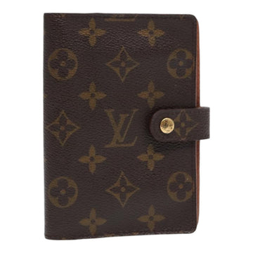 LOUIS VUITTON Monogram Agenda PM Day Planner Cover R20005 LV Auth bs16685