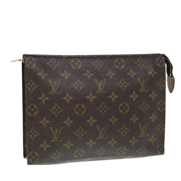 LOUIS VUITTON Monogram Poche Toilette 26 Pouch M47542 LV Auth bs16928