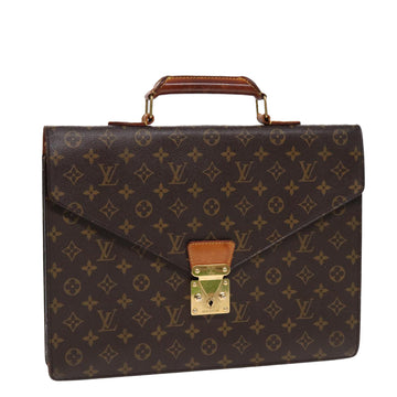 LOUIS VUITTON Monogram Serviette Conseiller Briefcase M53331 LV Auth bs16973