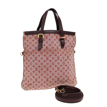 LOUIS VUITTON Monogram Mini Franoise Bag 2way Red Cherry M92210 LV Auth bs17179