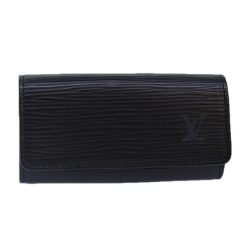 LOUIS VUITTON Epi Multicles 4 Key Case Noir M63822 LV Auth bs17188