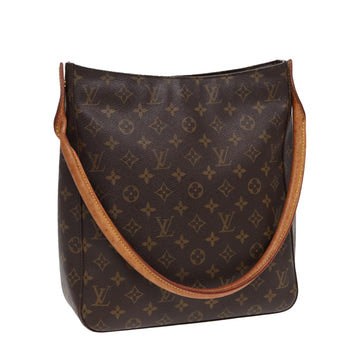 LOUIS VUITTON Monogram Looping GM Shoulder Bag M51145 LV Auth bs17191