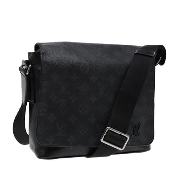 LOUIS VUITTON Monogram Eclipse District PM Shoulder Bag M45272 LV Auth bs17527