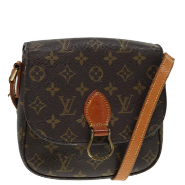 LOUIS VUITTON Monogram Saint Cloud MM Shoulder Bag M51243 LV Auth bs17626