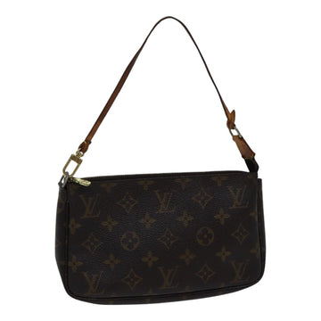 LOUIS VUITTON Monogram Pochette Accessoires Pouch M51980 LV Auth bs17808