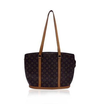 LOUIS VUITTON Vintage Monogram Canvas Babylone Tote Bag