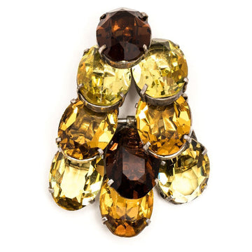 Crystal-embellished Brooch