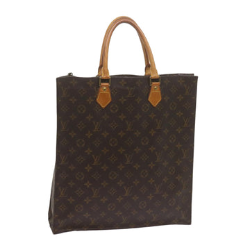 LOUIS VUITTON Monogram Sac Plat Hand Bag M51140 LV Auth ep2565