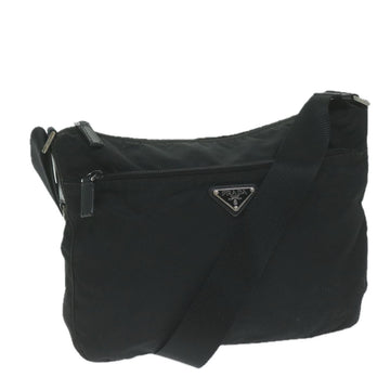 PRADA Shoulder Bag Nylon Black Auth ep2977