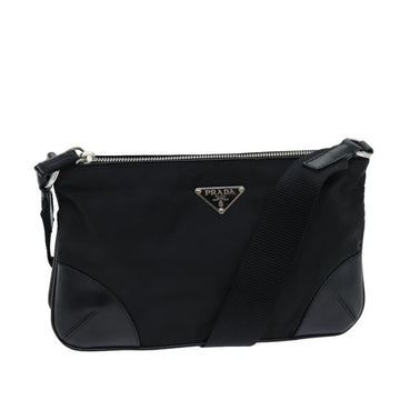 PRADA Shoulder Bag Nylon Black Auth ep4264