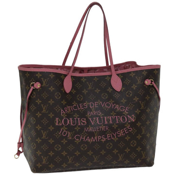 LOUIS VUITTON Monogram Ikat Flower Neverfull GM Tote Bag M40939 LV Auth ep4288