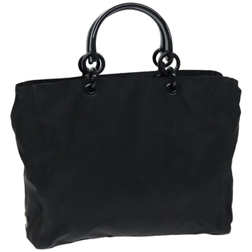 PRADA Hand Bag Nylon Black Auth ep4308