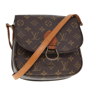 LOUIS VUITTON Monogram Saint Cloud MM Shoulder Bag M51243 LV Auth ep4428