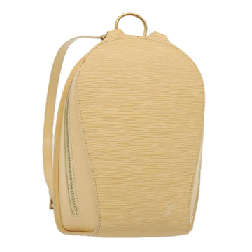 LOUIS VUITTON Epi Mabillon Backpack Vanilla M5223A LV Auth ep4826