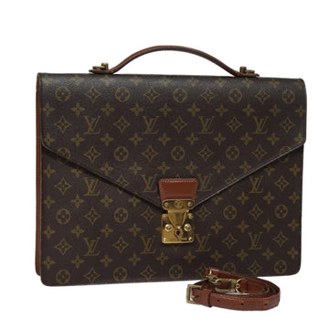 LOUIS VUITTON Monogram Porte Documents Bandouliere Bag M53338 LV Auth ep4891