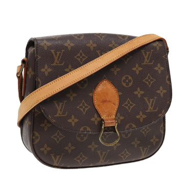 LOUIS VUITTON Monogram Saint Cloud GM Shoulder Bag M51242 LV Auth ep4949