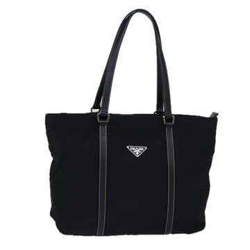 PRADA Tote Bag Nylon Black BN1136 Auth ep4998