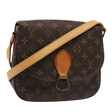 LOUIS VUITTON Monogram Saint Cloud GM Shoulder Bag M51242 LV Auth ep5070