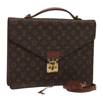 LOUIS VUITTON Monogram Porte Documents Bandouliere Bag M53338 LV Auth ep5097