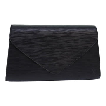 LOUIS VUITTON Epi Art Deco Clutch Bag Black M52632 LV Auth ep5138