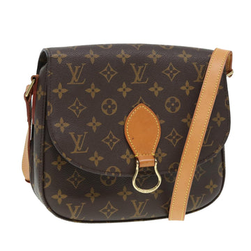 LOUIS VUITTON Monogram Saint Cloud GM Shoulder Bag M51242 LV Auth ep5215