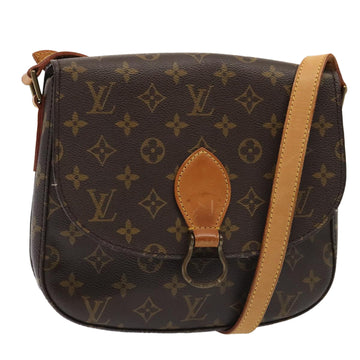 LOUIS VUITTON Monogram Saint Cloud GM Shoulder Bag M51242 LV Auth ep5554