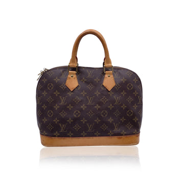 LOUIS VUITTON Vintage Monogram Canvas Alma Pm Top Handle Bag M53151