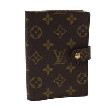 LOUIS VUITTON Monogram Agenda PM Day Planner Cover R20005 LV Auth fm3482