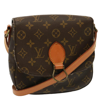 LOUIS VUITTON Monogram Saint Cloud MM Shoulder Bag M51243 LV Auth fm3499