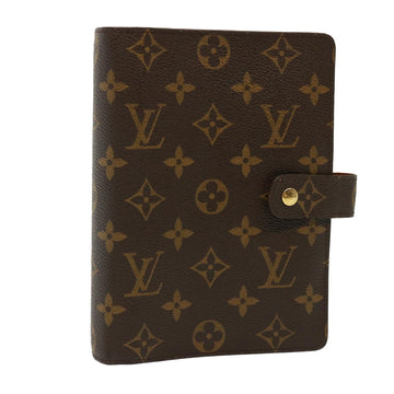 LOUIS VUITTON Monogram Agenda MM Day Planner Cover R20105 LV Auth fm3538