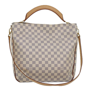 LOUIS VUITTON Damier Azur Sophie Shoulder Bag 2way N41216 LV Auth fm3552A