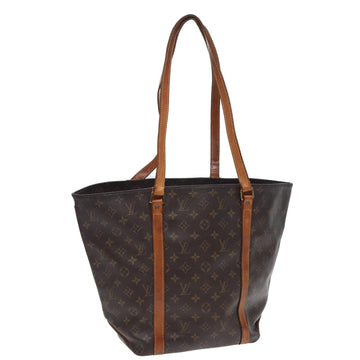 LOUIS VUITTON Monogram Sac Shopping Tote Bag M51108 LV Auth fm3612