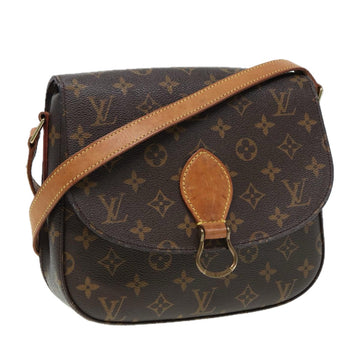 LOUIS VUITTON Monogram Saint Cloud GM Shoulder Bag M51242 LV Auth fm3696