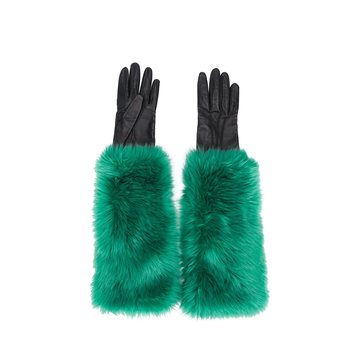 Faux Fur Lined Gloves
